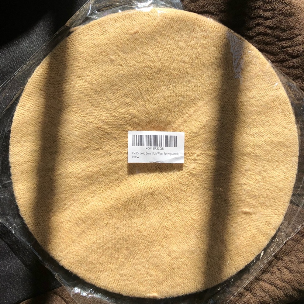 Cream beret